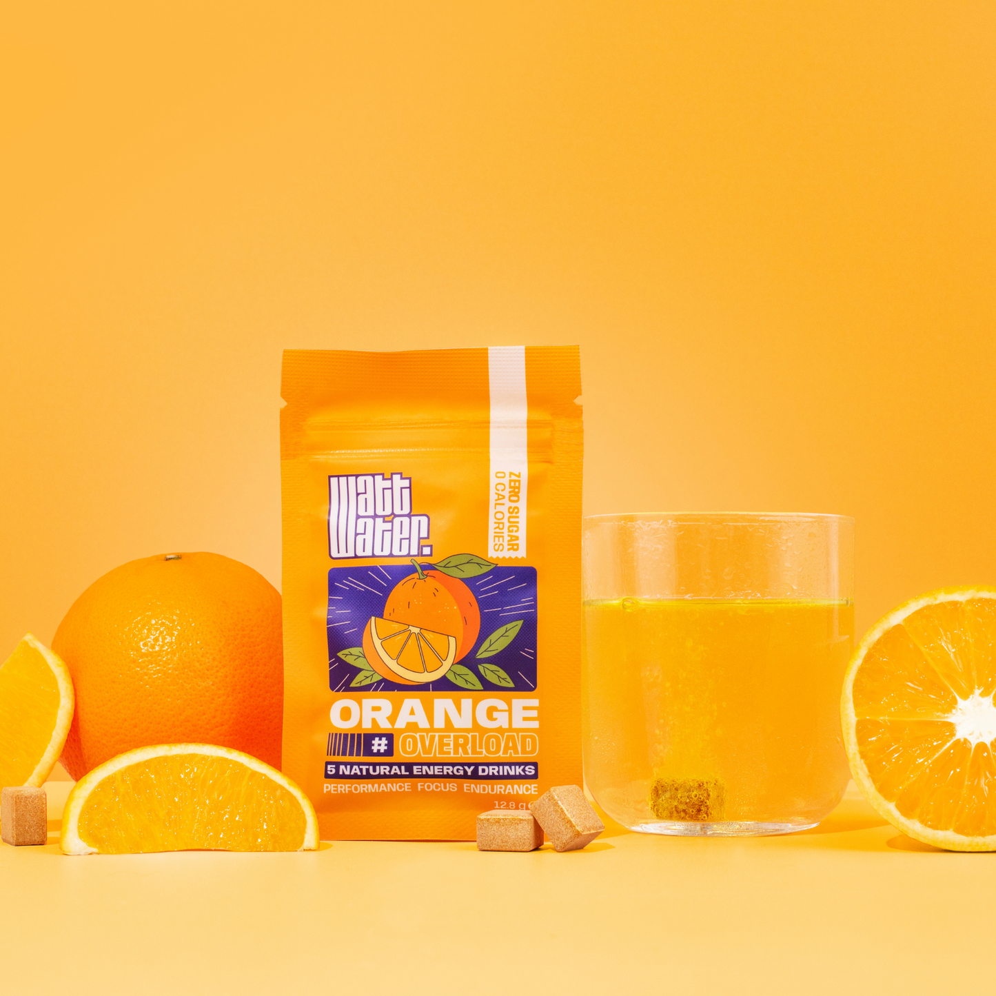 Bebida energética Orange Overload - 90 porciones