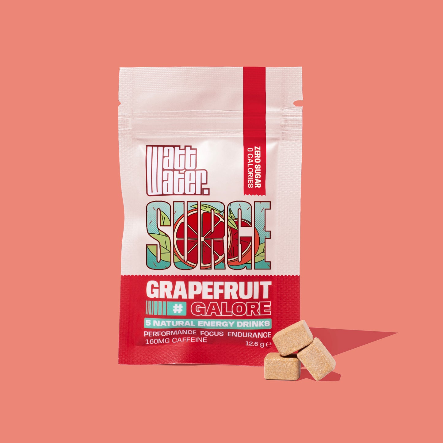 Grapefrukt Yerba Mate energidryck - 25 portioner