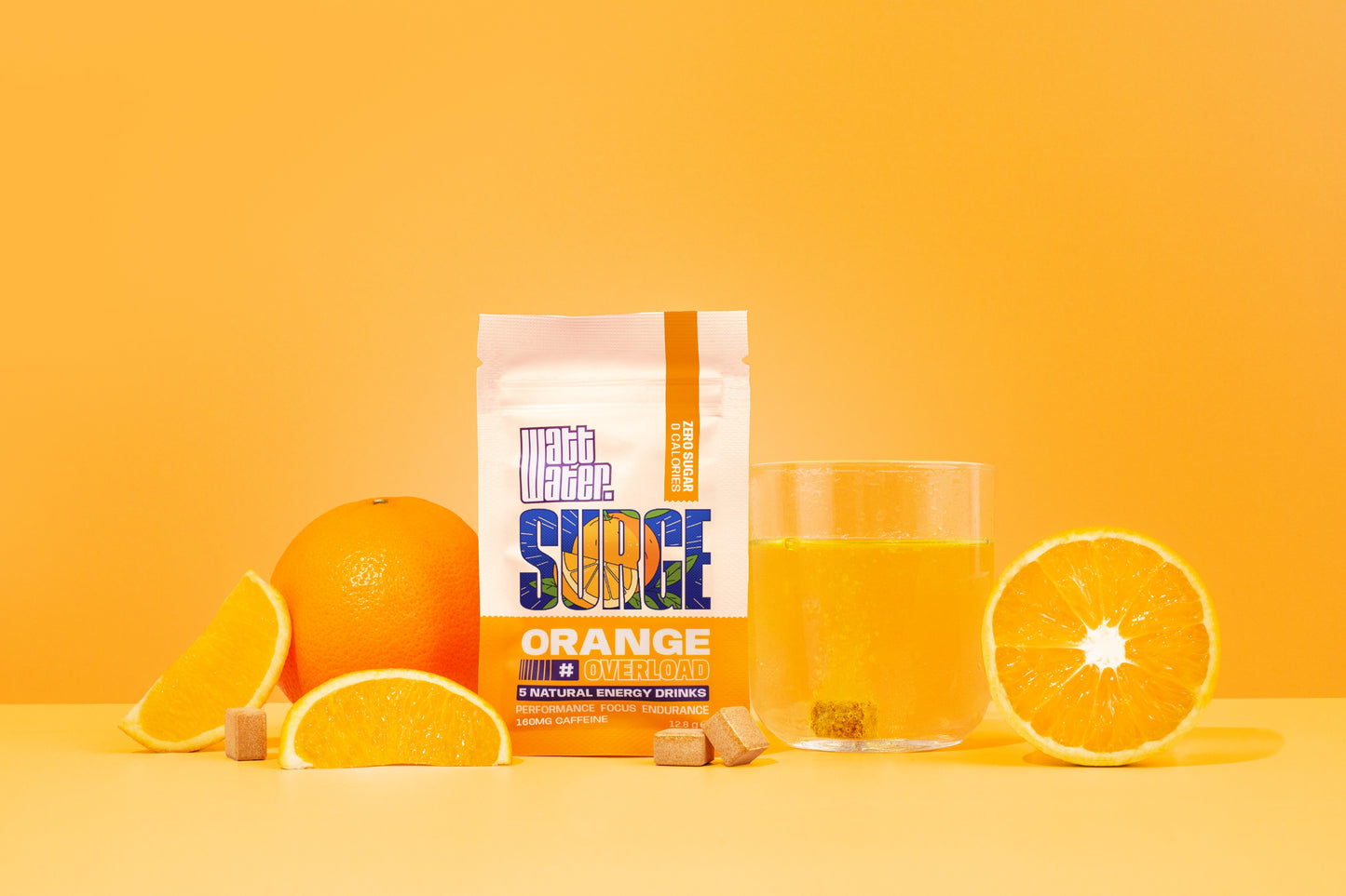 Bebida Energética de Laranja e Erva Mate - 90 Porções