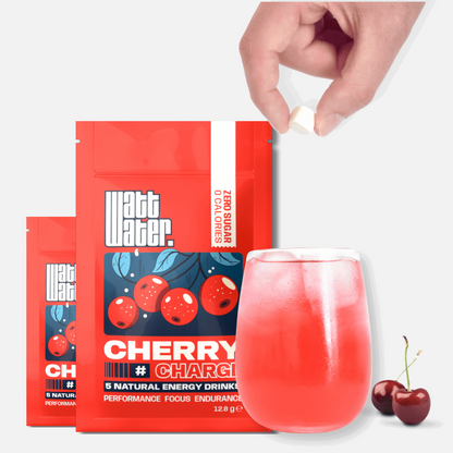 Cherry Charge (Wholesale) Energy Cube Watt Water