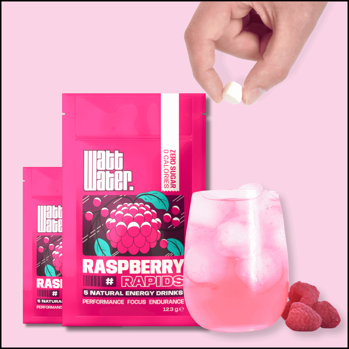 Raspberry Rapids (Wholesale) Energy Cube Watt Water